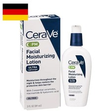 CeraVe feuchtigkeitsspendende Gesichtslotion PM Ölfrei und ultraleicht 3 Unzen