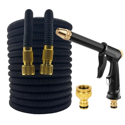 100FT Garden Hose Expandable Magic Pipe & High Pressure Car Wash Multifunctional