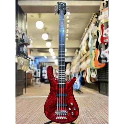 Warwick Pro Streamer LX 5st Birdseye Poplar Top (Dark Bleached Red TP HP) #13991
