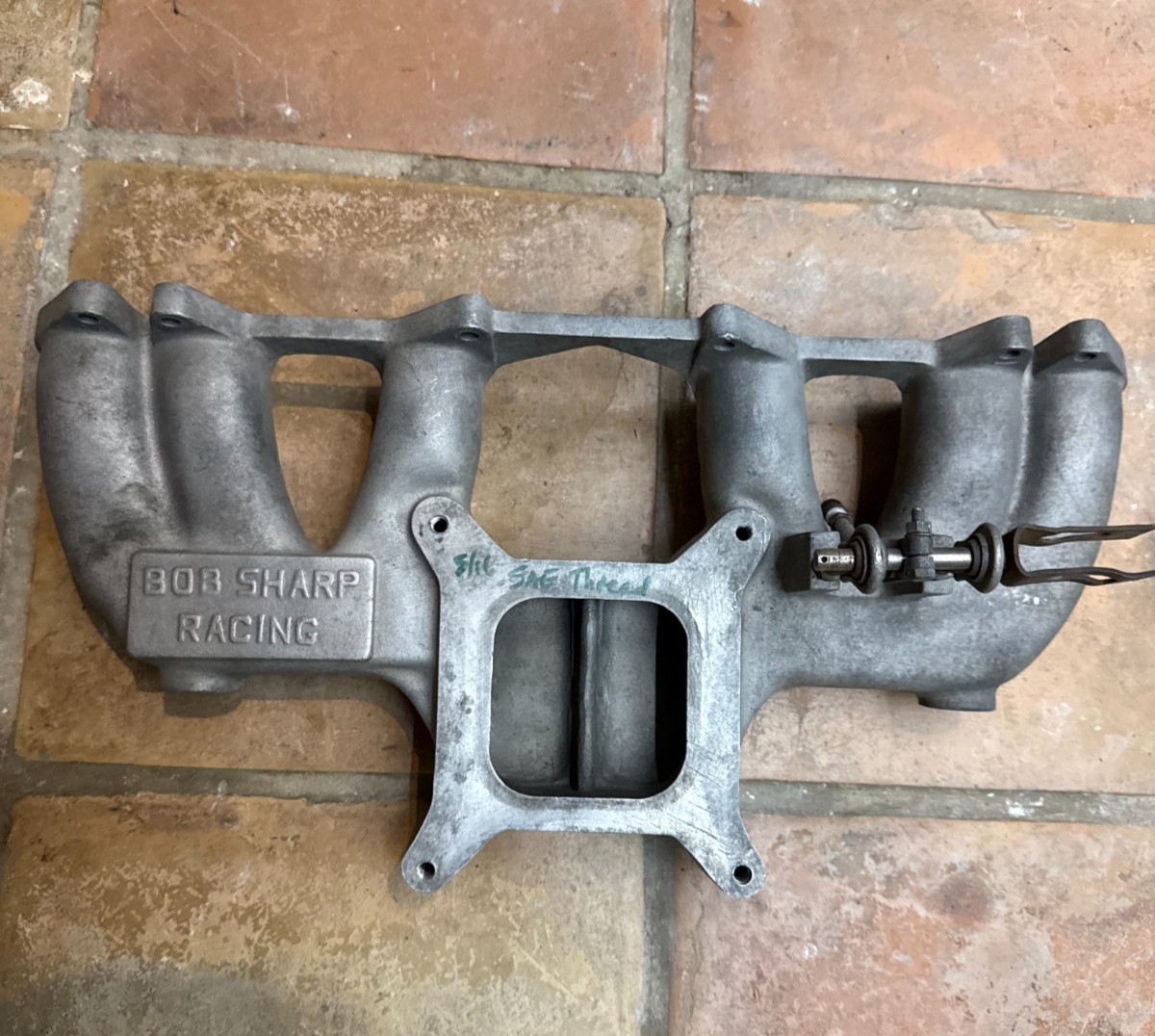 Datsun 240Z 260Z Inline 6 Engine Bob Sharp Racing Intake Manifold RARE ...