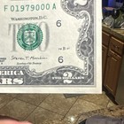 Birthday 1979 US $2 Federal Reserve Note Series 2017A Banknote Serial F01979000A — photo 6