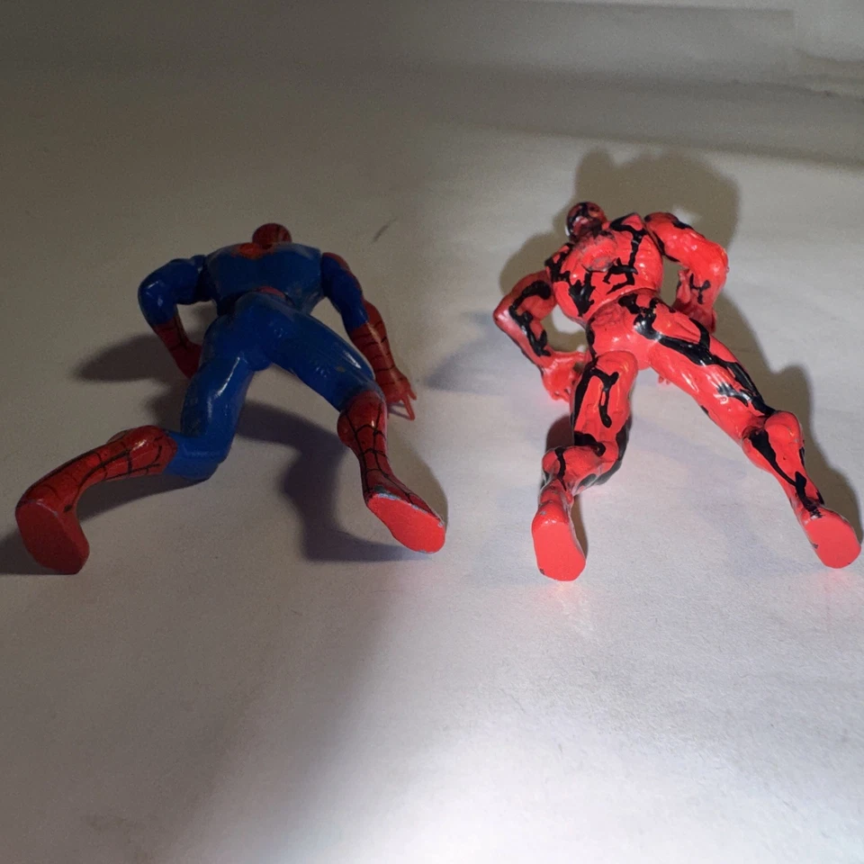 Lote 2 figuras de metal fundido a presión Toy Biz Spider-man Steel Marvel 1994 Foto 3 de 4