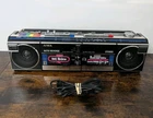 Aiwa CS-W660 Rare Vintage Dual Cassette Deck Boombox And Power Cord