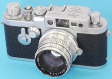 Leica IIIg 35mm Rangefinder made by LEITZ Wetzlar 1957 + Jupiter-8 2/50mm Lens