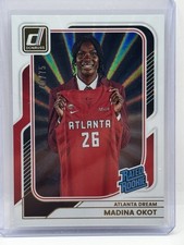Madina Okot Rated Rookie /75 Panini 2026 WNBA Donruss Atlanta Dream (RC)