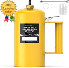 Non-Aerosol Sprayer G1 - Pressurized Spray Bottle for Industrial-Strength, Non-C