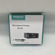 Rodyweil RO03 Mic Preamp 66dB Gain -120dB EIN XLR/TRS/TS USB-C Dynamic Condenser