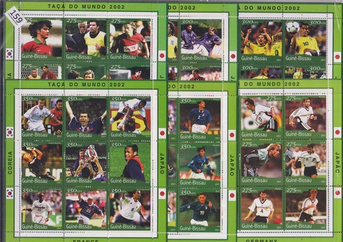 MQ GUINEA BISSAU 2001 - MNH - FÚTBOL - JAPÓN, COREA