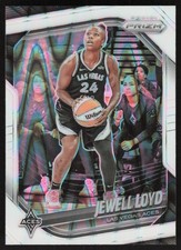 2025 Panini Prizm WNBA #57 Jewell Loyd White Seismic Prizms