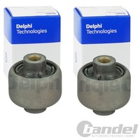 2X Delphi Querlenkerlager Buchsen Vorderachse Passend FüR Land Rover Range Links