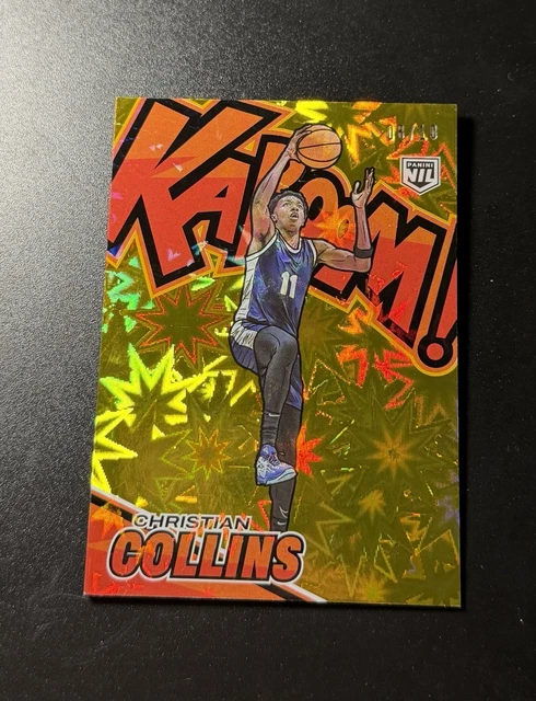 Panini 2025-26 Signature Series Kaboom! Christian Collins #15 NIL /10