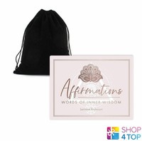 Inner Wisdom Affirmation Cards Set Von Rockpool, 40 Karten + Samtbeutel