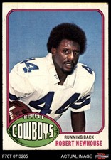 1976 Topps #14 Robert Newhouse  Cowboys RC Houston 1.5 - FAIR