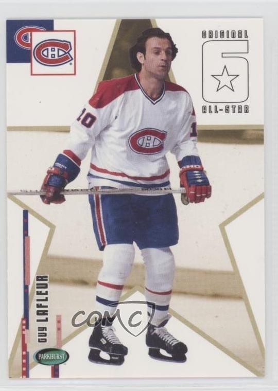 2003 Parkhurst Original Six Montreal Canadiens All-Star Guy Lafleur #70 HOF 1k90