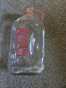 Vintage Bangor PA Milk Bottle Half Gallon Ettinger Dairy