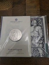 2024 Royal Mint Myths And Legends Little John £5 BUNC UK Coin Sealed Pack