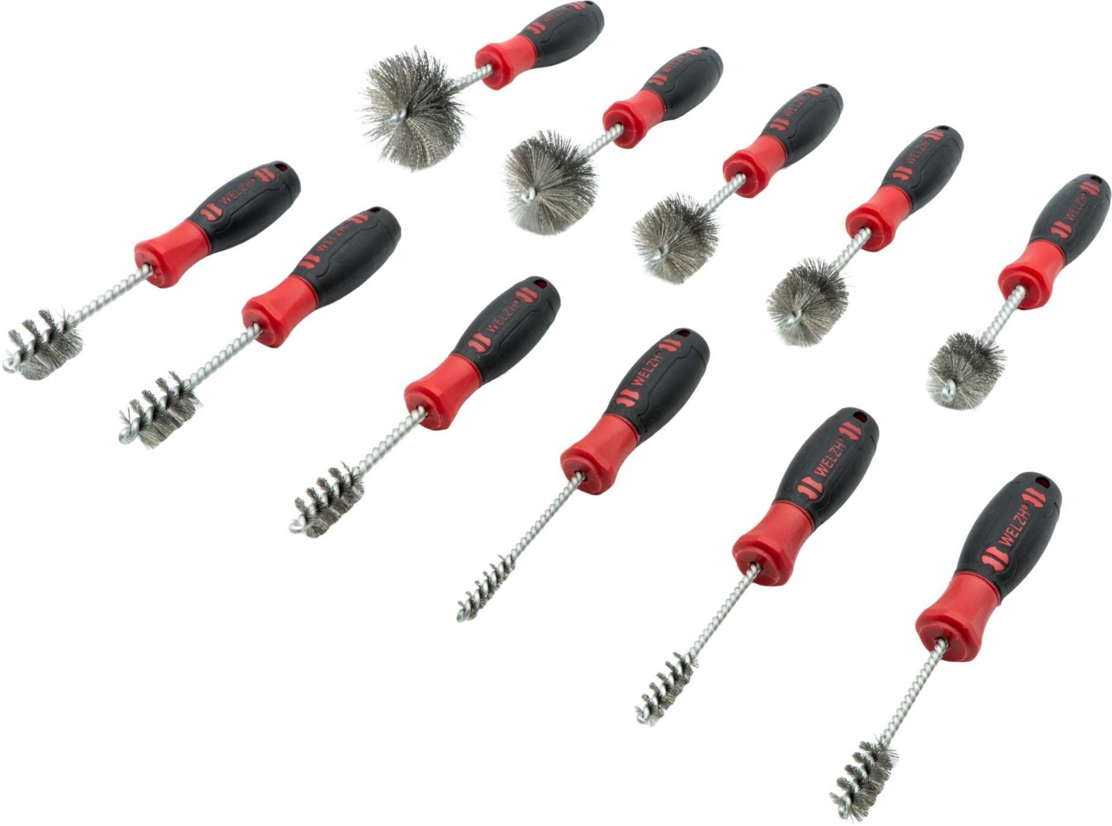 Welzh Werkzeug Deburring Decarbonisation Wire Brush Set 11-Piece 6060-WW