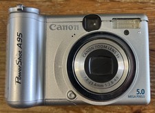 Canon Powershot A95 Silver 5MP Digital Camera...