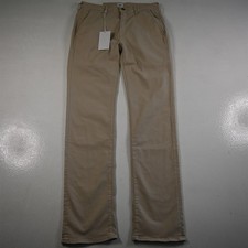 NEW Edwin 30x32 Oyster Khaki Mason Stretch Slim Mens Pants