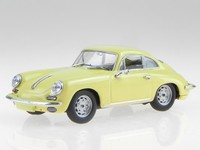 Porsche 356 Carrera 2 1963 Gelb Modellauto 940062361 Maxichamps 1:43