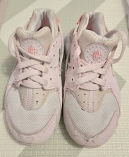 Nike Huarache Run Pink White Kids Athletic Sneaker