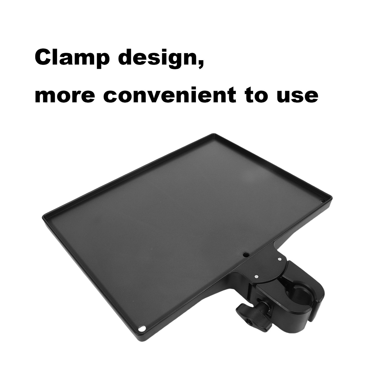 Sound Card Tray Clamp On Microphone Stand Tray Sound Card Cell Phone Mic Rack Ho
