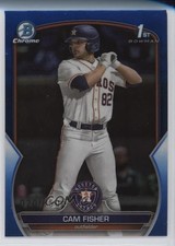 2023 Bowman Draft Chrome Blue Refractor 20/150 Cam Fisher #BDC-35 00g3