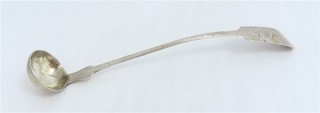 900 Coin Silver Mustard Ladle By J.E. Merriman Memphis Tennessee c.1845 1860