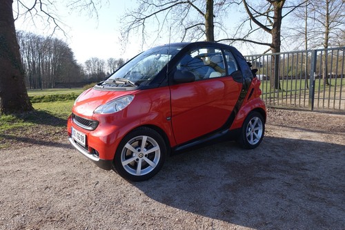 Smart Fortwo Cabrio 451 Rot 68000 Km 71 PS Schaltwippen Klima Navi sehr ...