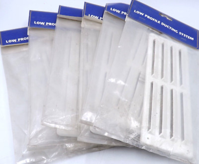 MANROSE R1830 Fixed Louvre Low Profile Vent in White 229 x 76mm - POST ...