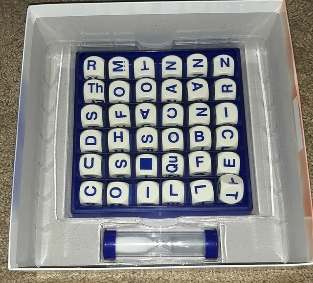 SUPER BIG BOGGLE Word Scramble Board Game By Winning Moves COMPLETE Super big boggle word scramble board game by winning moves complete