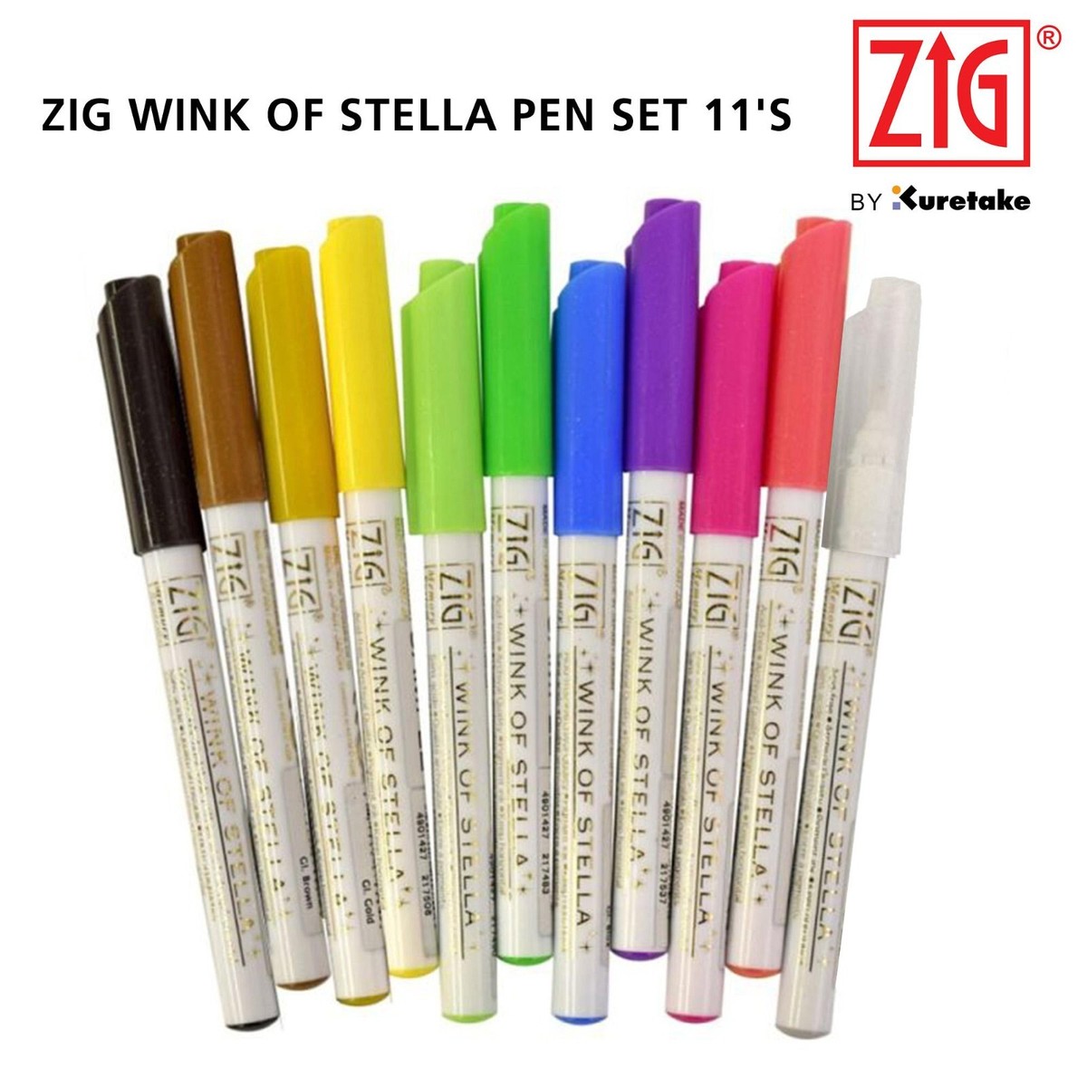 ZIG Wink of Stella Markers Fine Glitter Dust in Ink Collection