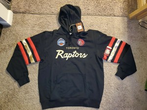 toronto raptors hoodie mitchell and ness