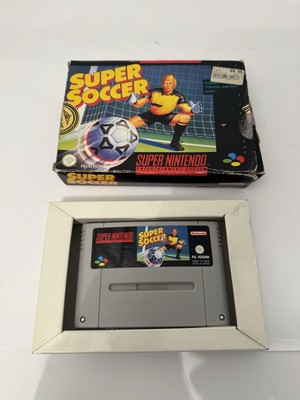 Super Soccer (Super Nintendo, 1992) SNES CiB - Guter Zustand! Selten! Retro!