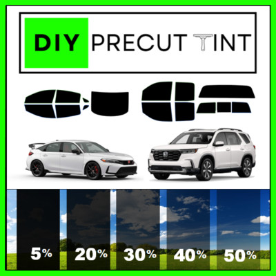 DIY PreCut Premium Ceramic Window Tint Kit Fits ANY Honda 2000-2024 ANY