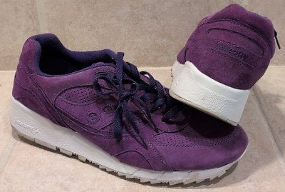 Saucony Shadow 6000 Egg Hunt Pack Purple Suede Shoes Size 13 Sneakers