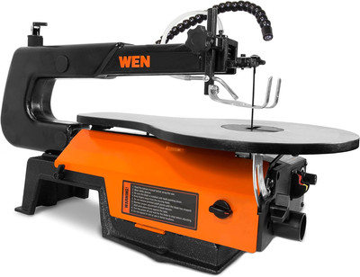 Variable Speed Scroll Saw, 16-Inch with Work Light and Easy Access Blade Changes