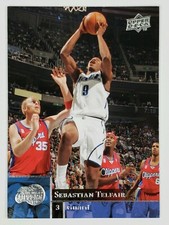 2009-10 Upper Deck Sebastian Telfair Corey Brewer ERROR #189 Wrong Name Front