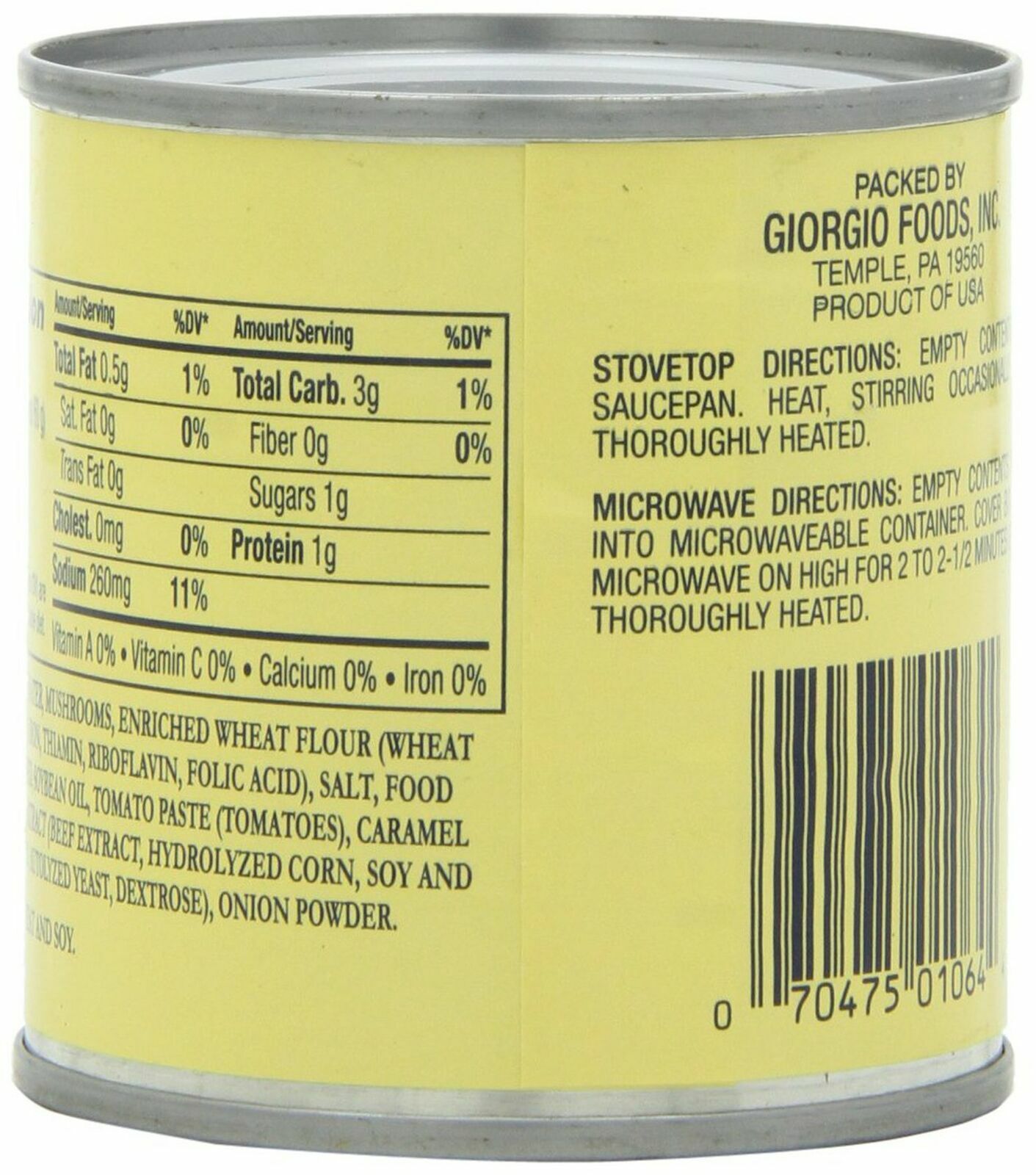 Dawn Fresh Mushroom Steak Sauce, 6Ounce 70475010644 eBay