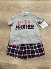 Little Brother Short Set For 6-9 Months