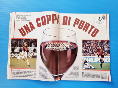 Guerin Sportivo - Forza Milan 11 Novembre 1993 - Marco Simone, Baresi, Desailly