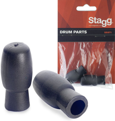 STAGG SSST 1 Silent Tips (Paar) Aufsteckkappen