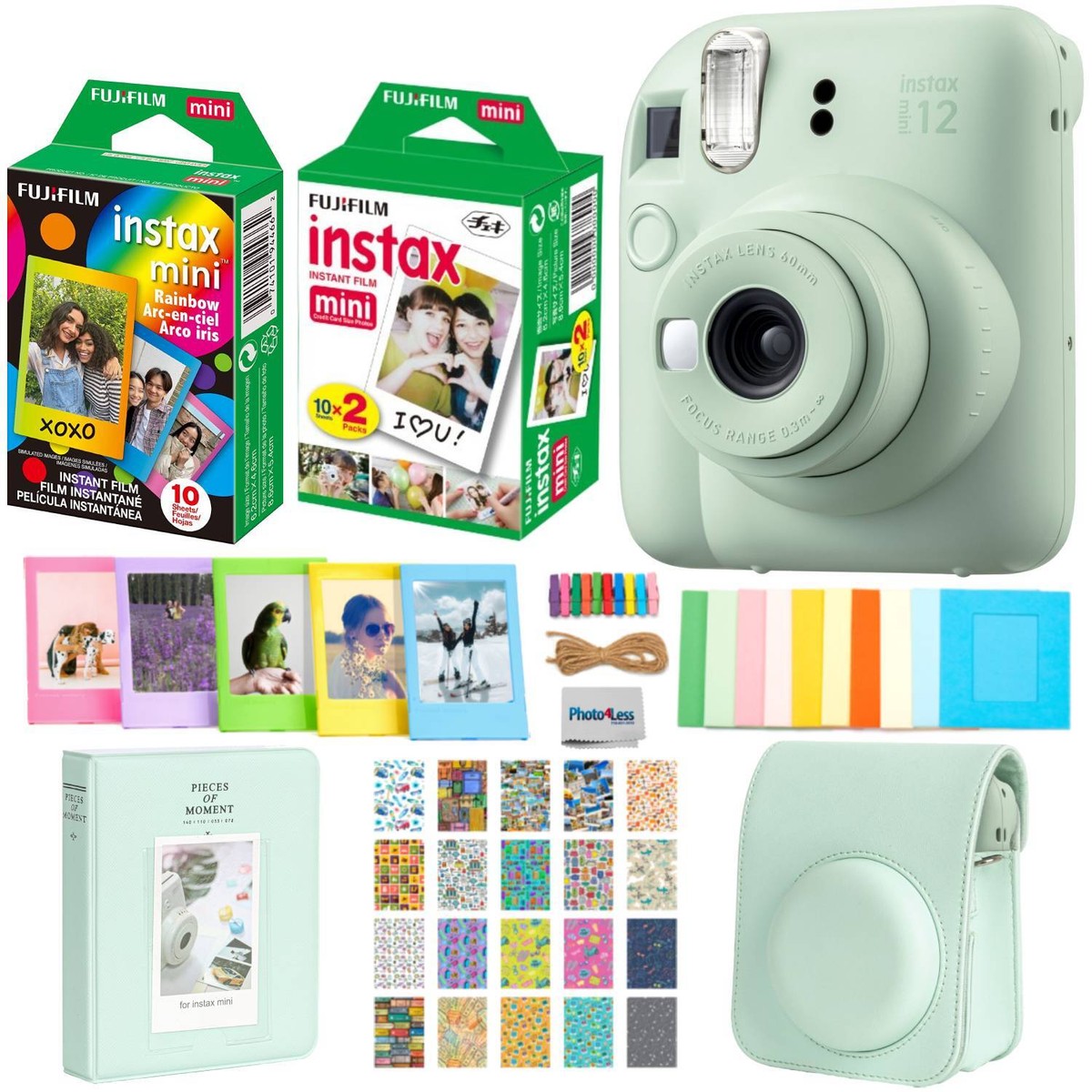 Fujifilm Instax Mini 12 Instant Film Camera Mint Green