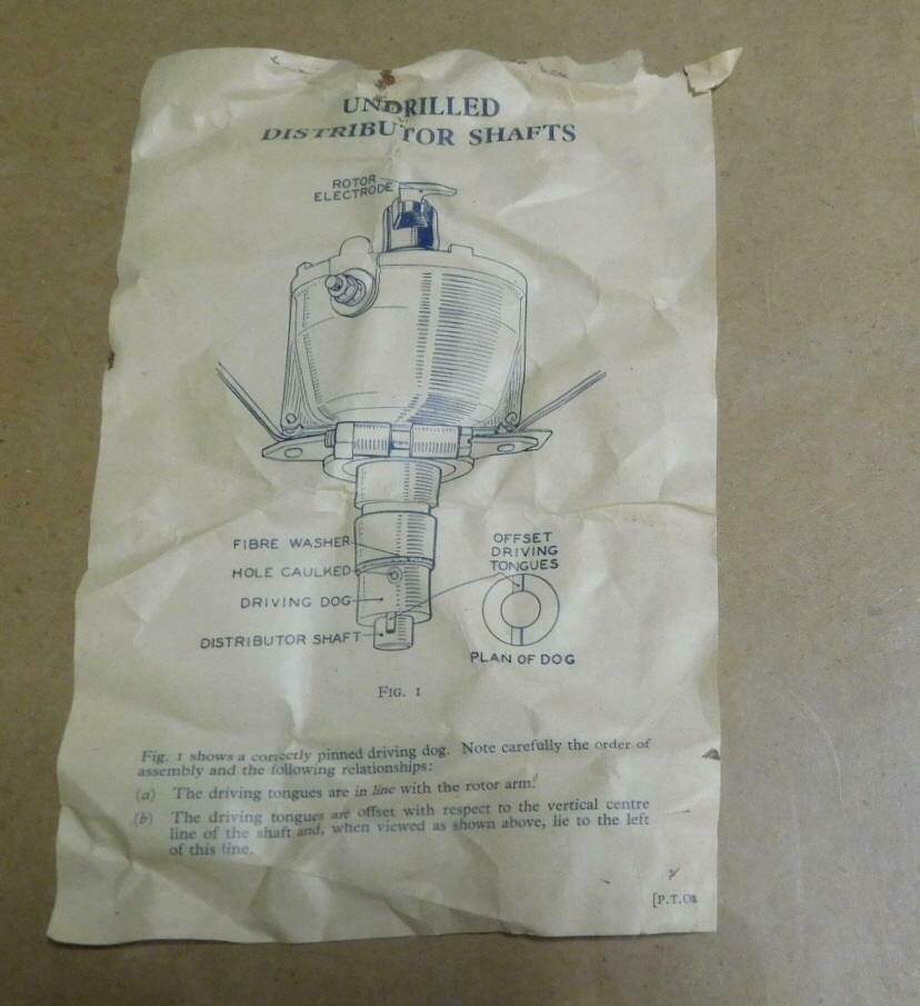 LUCAS 54410290 25D Distributor Shaft & Plate fits some only NOS eBay