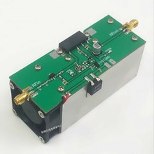 433MHZ 350-480MHZ 13W UHF RF Radio Power Amplifier AMP with Heatsink Fan