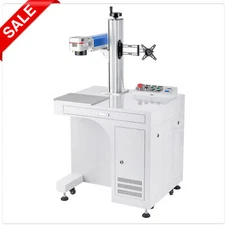 OMTech™️ 50W 12x12 Cabinet Fiber Laser Metal Marker Engraver Marking Machine