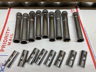 Genuine Harley Davidson Chrome PUSH ROD COVERS LOT SALE Excellent Condition