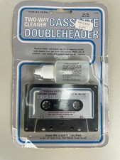 Realistic 2-Way Cassette Cleaner Kit Doubleheader No. 44-1162 New old stock
