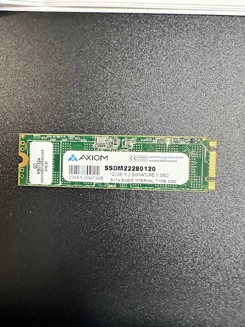 Accortec Signature III 120 GB Solid State Drive - Axiom M.2 2280 Internal - Image 3 of 3