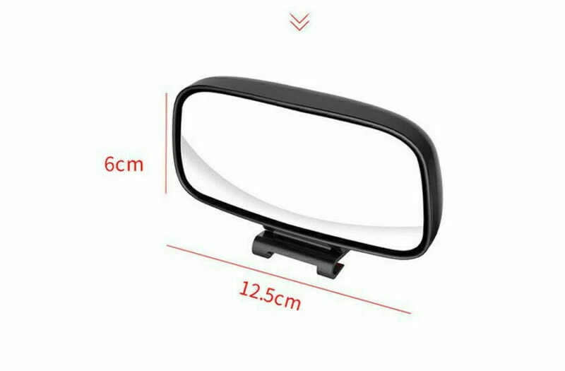 Espejo retrovisor lateral ajustable multiusos para coche punto ciego espejo auxiliar 1x Foto 4 de 4